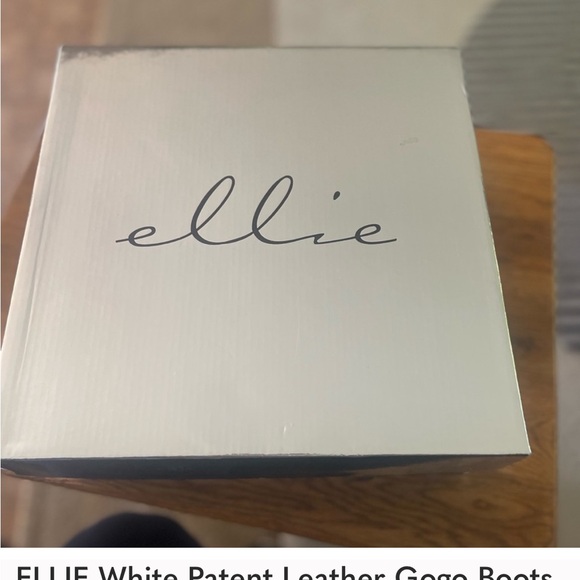 NWT Ellie white go-go boots - Picture 4 of 4